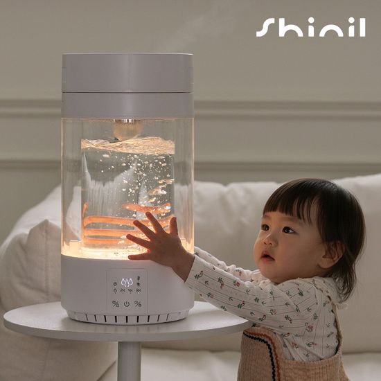 [26년형] 신일 가열식 무드등 스텐레스 물멍가습기