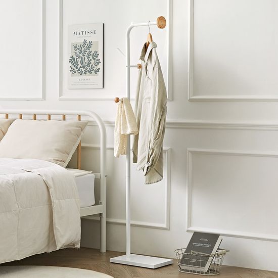 바인_키 낮은 스탠드 행거 3color