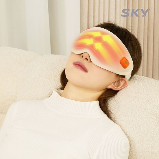 스카이 아이워머 무선 온열 눈찜질 수면 안대