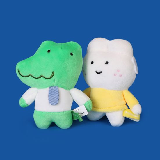 악어과장 토사원 가방고리 키링 인형 9cm