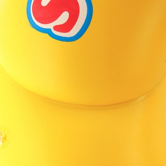 원형 손잡이튜브(노랑/86cm) 물놀이튜브