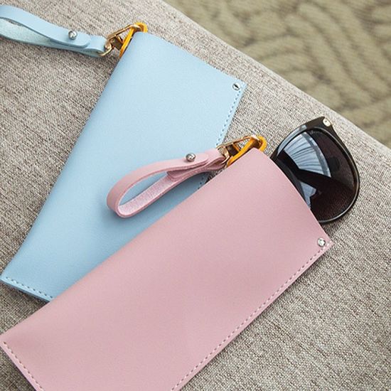 국내제작 고리형 프리미엄 안경 수납 파우치