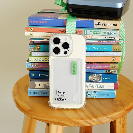 FLT 오트베이지 카드수납 젤하드 탱크 폰케이스