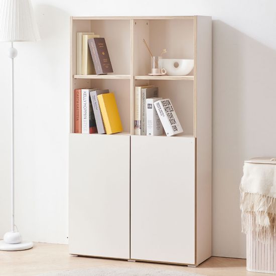 버디 4단 책꽂이 거실책장 수납장 진열장 600 (착불)