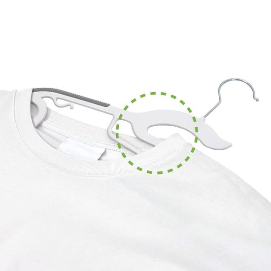 올지 라운드 논슬립옷걸이 10p 어깨뿔방지 옷걸이