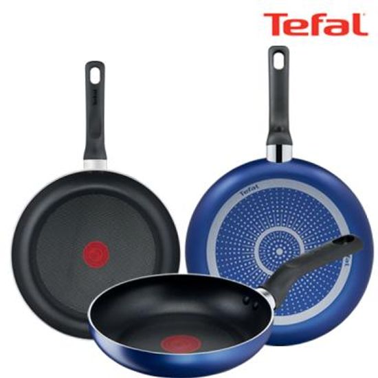 테팔 팬 미드나잇 블루 3종(후라이팬24cm+26cm+28cm)