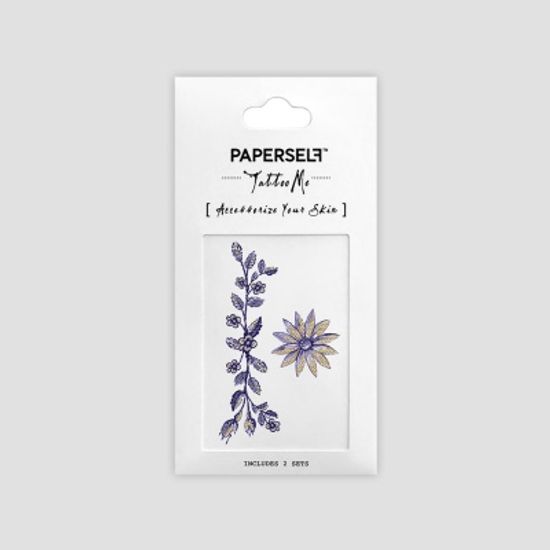 페이퍼셀프 타투스티커ver2 - 4. Rosy and Daisy