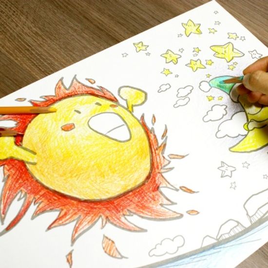 바이블 컬러링 북 (B4사이즈 16장)- 창조이야기