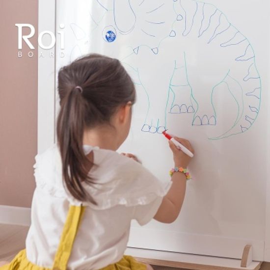 로이 더블 보드 화이트 베이직 / 양면 자석 칠판