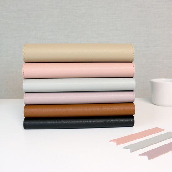 소이믹스 사피아노 가죽 북커버+북마크 세트