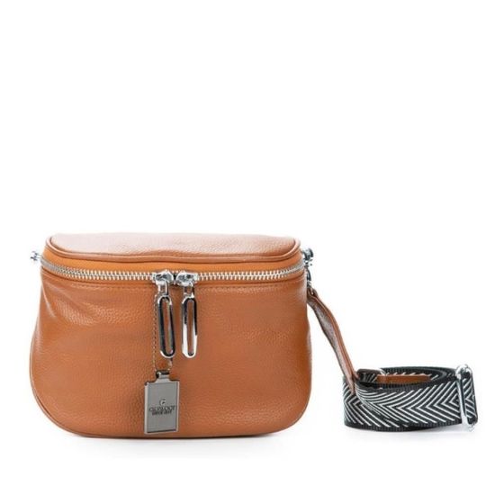 부드러운 느낌 스퀘어 쉐입 여성 가죽크로스백 가방[W