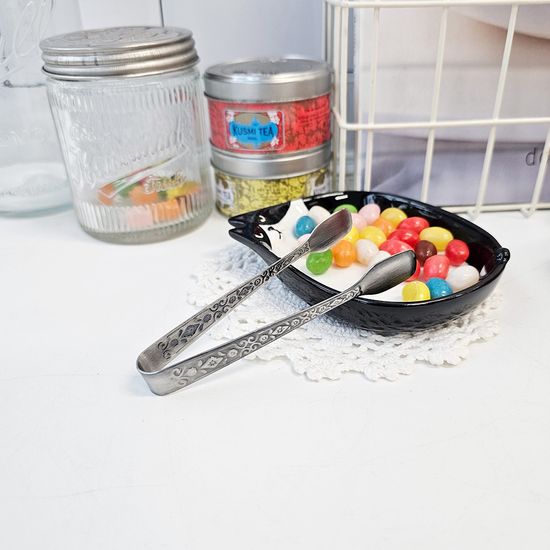 플라워 스테인리스 미니 집게 2type (택1)