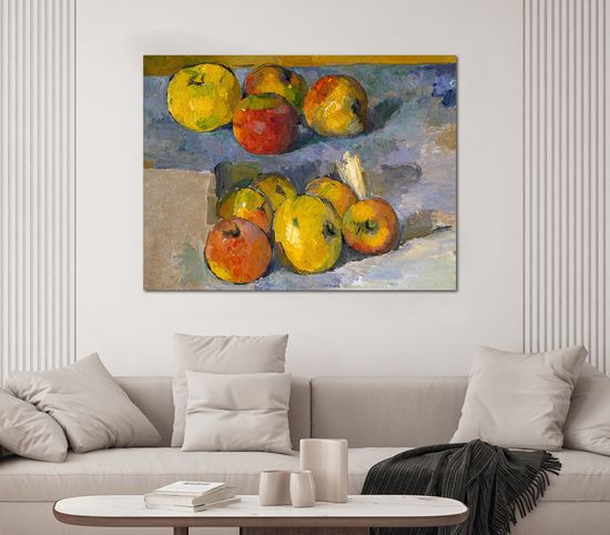 명화 폴 세잔 과일 사과 그림 인테리어 액자 대형