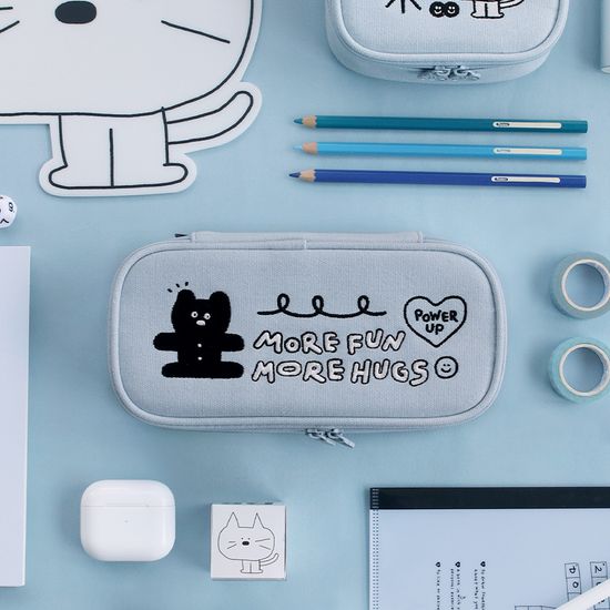 아이코닉 두들 펜파우치