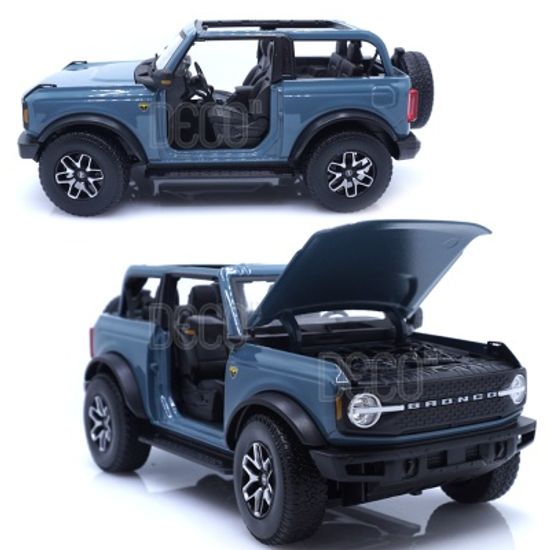 1:18 포드 브롱코 배드랜즈 블루 미니카 다이캐스트