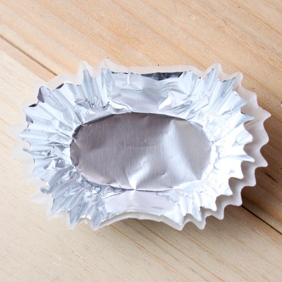 90p 롯데 은박 베이킹컵(50mm)/머핀컵 도시락