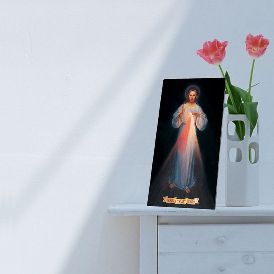 자비의 예수 Divine Mercy 디아섹 테이블액자 10x17cm