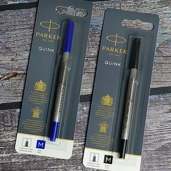 파카 Quink 수성볼펜 큉크 리필심 Medium 1본입
