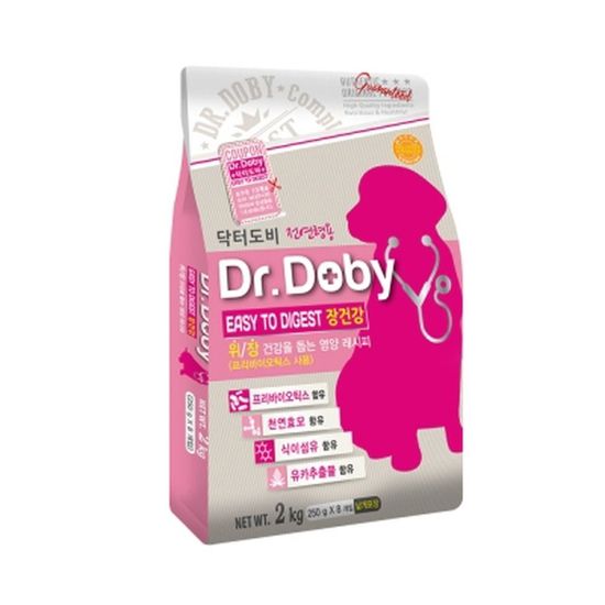 애견 장건강 건사료 2kg 1p 프리바이오틱스 전견용(W912F9D)