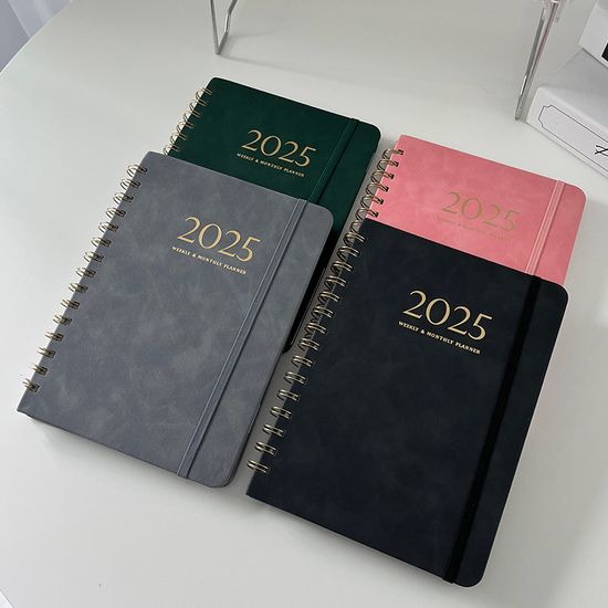 2025년 스프링 먼슬리 월간 다이어리 aa-35 푸시