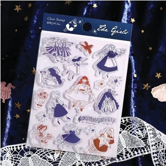 [BGM]다꾸-클리어 스탬프(하늘을나는소녀)/BT-CS070