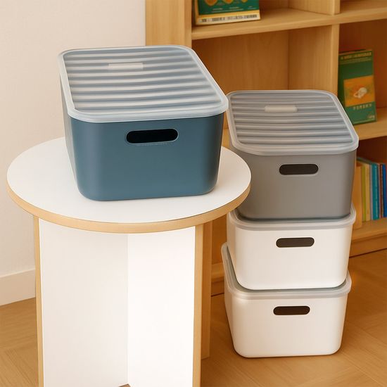 아이엠 리빙박스 수납 정리함(4 size) 뚜껑포함