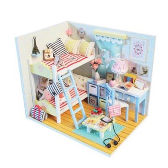 DIY 미니어처 하우스 만들기 키트 린다의 방 MTD-10