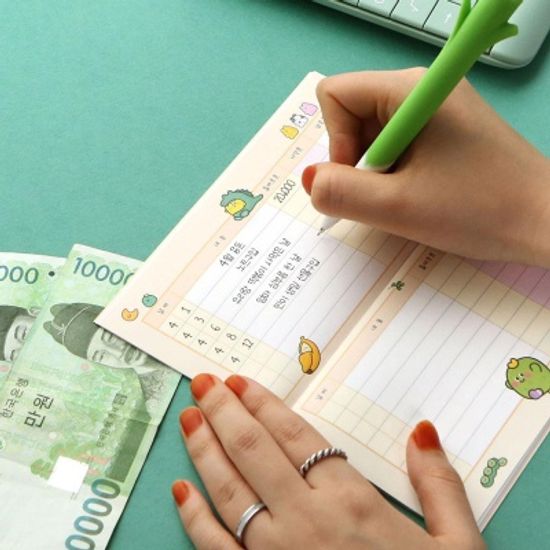 핑크풋 당근친구들용돈기입장ver.2