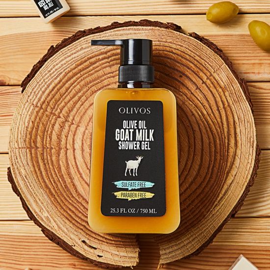 올리보스 100% 천연 올리브 저자극 비건 바디워시 2종