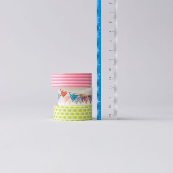 kept 투명 플라스틱자 15cm자 눈금자 KP5 4COLOR