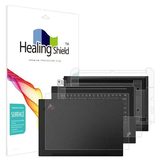 씽크패드 X1 익스트림 G3 무광 외부보호필름 3종세트