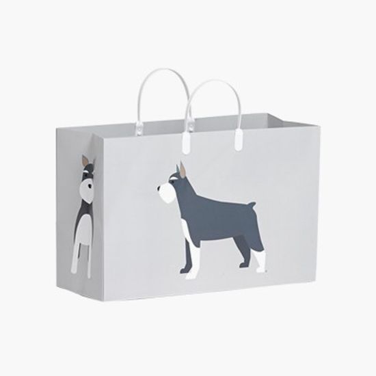 PLUSBOX PAPER BAG (Schnauzer) (쇼핑백)