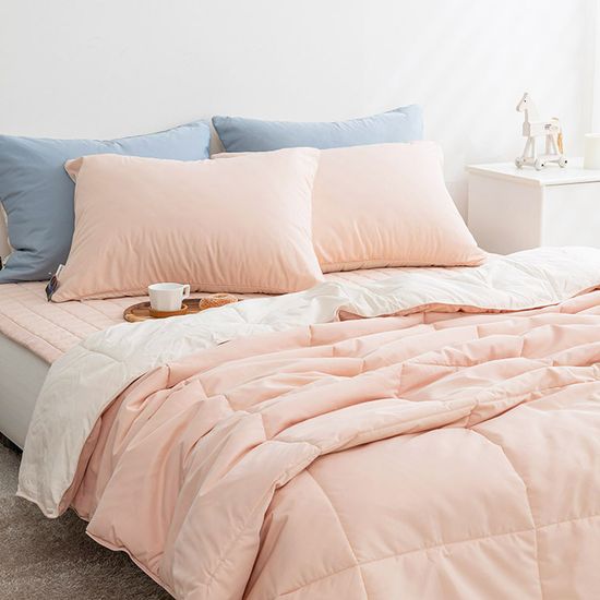 더블리 엘리샤 알러지케어 차렵이불 베개세트 Q