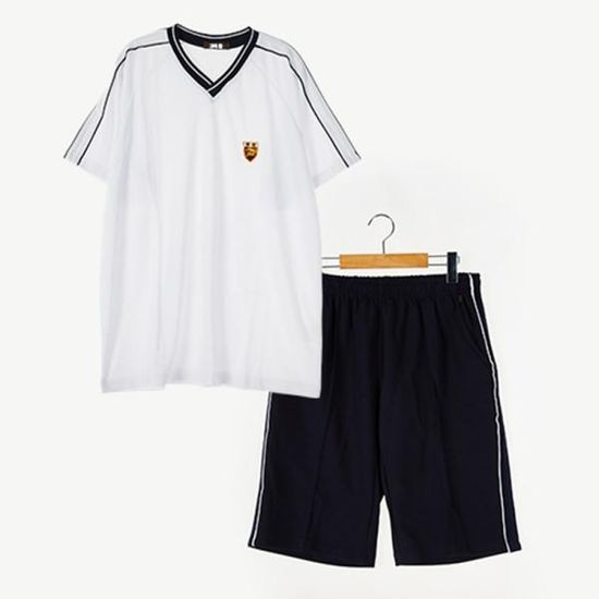 네이비_화이트 하복 체육복 세트 (한영중 해당) 생활