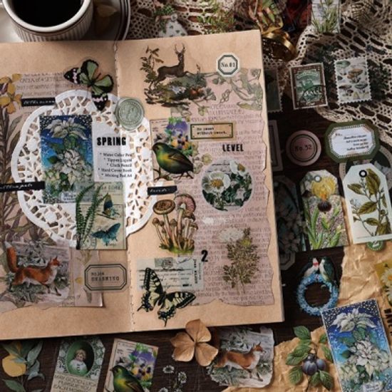 마운틴 아일랜드 북유럽 스타일 장식 스티커