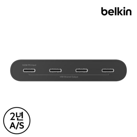 벨킨 4in1 USB-C타입 멀티 허브 AVC018bt