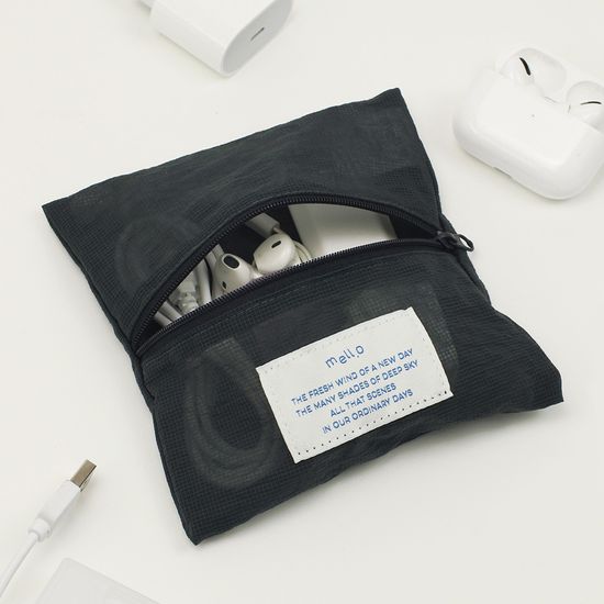 멜로 스퀘어 파우치