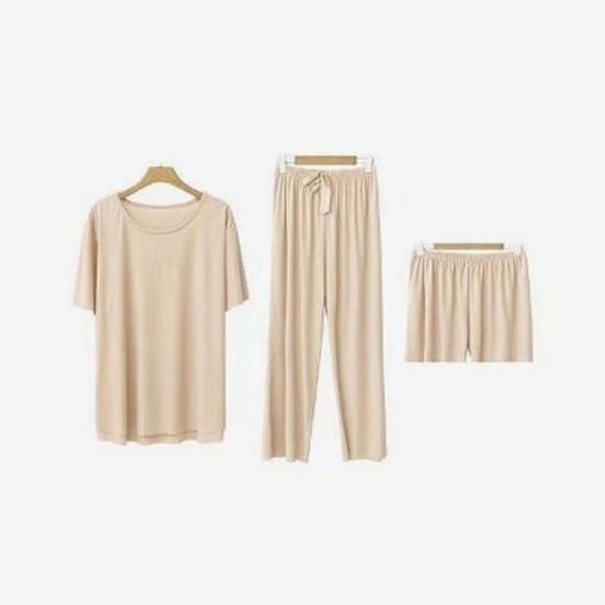 여성 여름 냉감 홈웨어 상하복(P0000TNL) 3종 세트