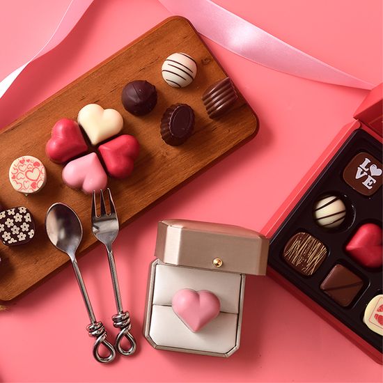 화이트데이 수제 초콜릿 선물 세트_러블리데이9구