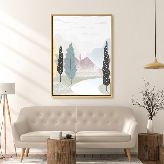 감성 일러스트 캔버스 액자 그림 벽아트