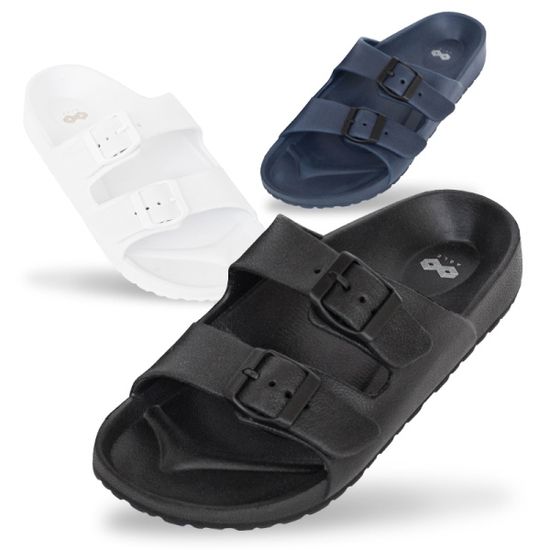 버클 슬리퍼 EVA  남녀공용 여름 슬리퍼 3color