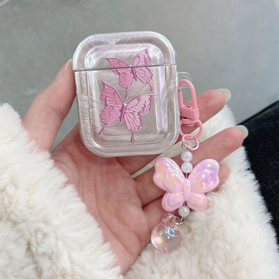 에어팟 4 3 2 1 프로 깃털 그라데이션 스트랩 케이스