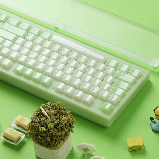 SPM PL108W 아라 메론우유 기계식 키보드