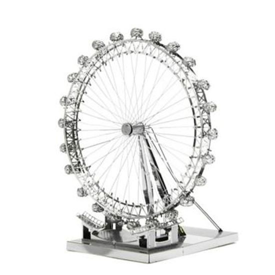 3D 입체 메탈 퍼즐 미니 런던 관람차 실버