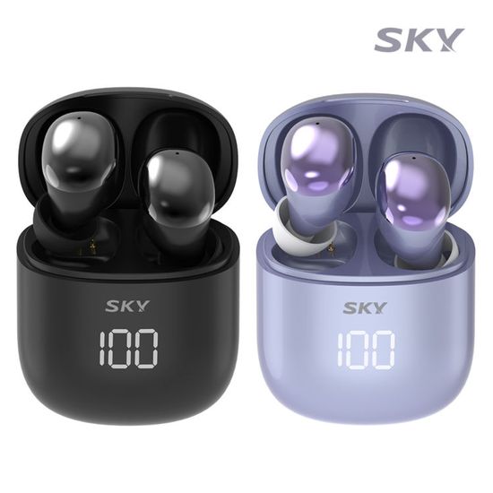 스카이 핏 버즈 X LED  블루투스5.4 무선 이어폰