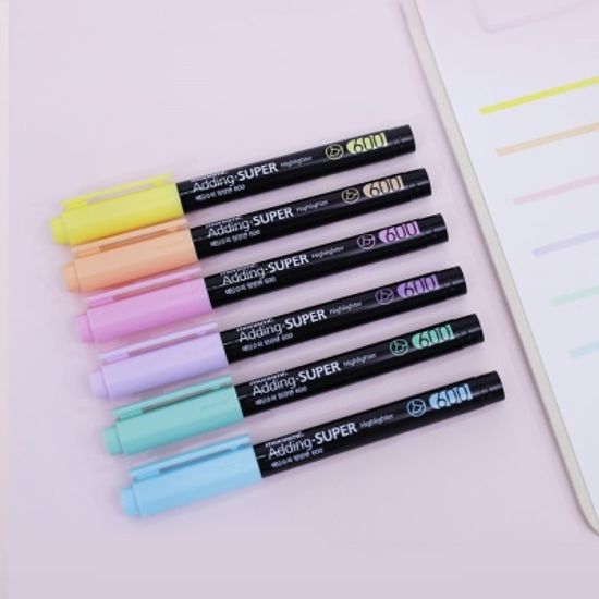 모나미 에딩 슈퍼 형광펜 600