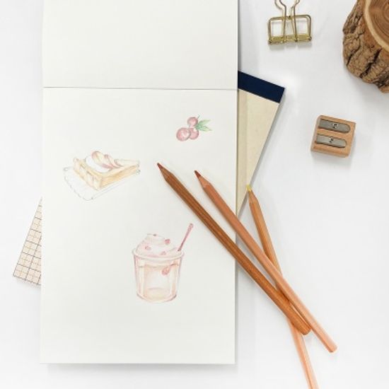 NOTE PAD A5 ver VINTAGE BLUE 아이디어 무지노트