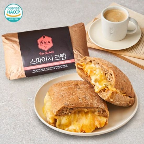 [Bien] 스파이시크랩 샌드위치 210gx5개