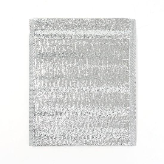 간편 접착식 은박 보냉봉투 50p세트 보냉팩 20cmx20cm