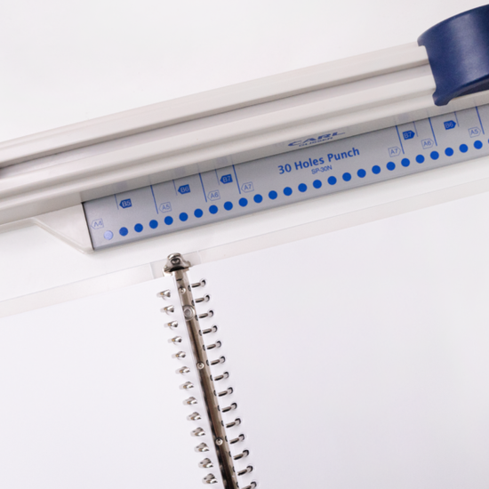 CARL A4/B5 30공 슬라이딩 루즈리프 다공펀치 SP-30